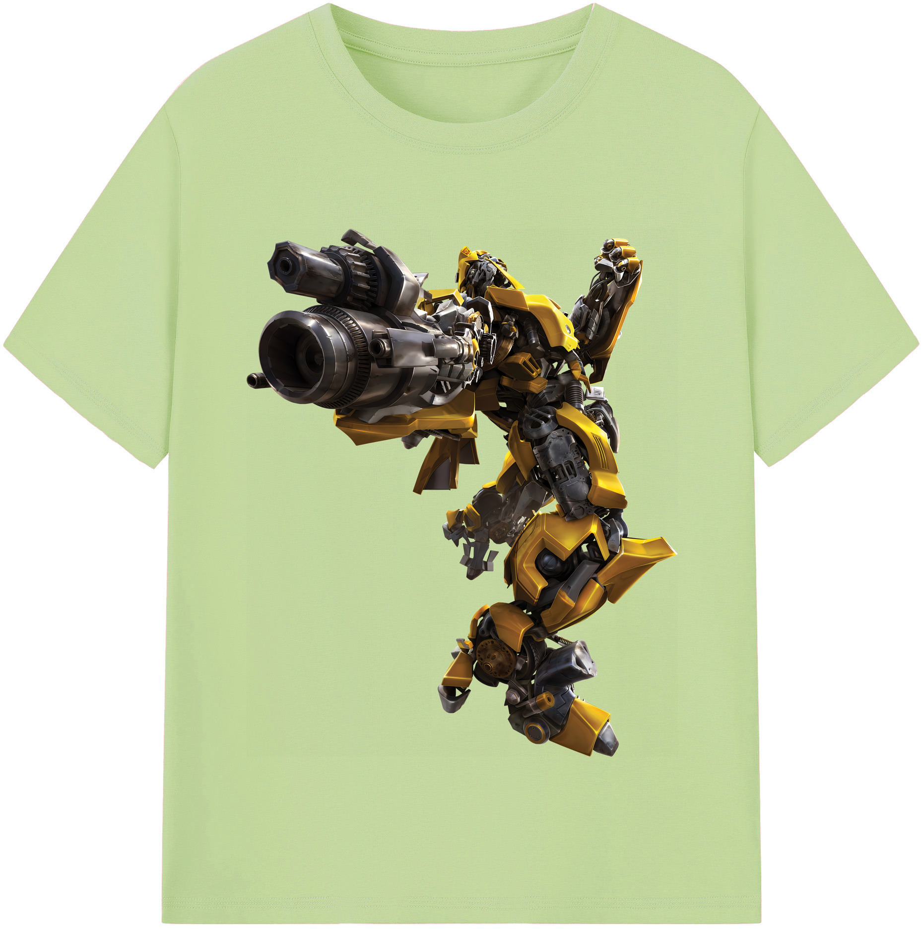 （画像用） Transformers トランスフォーマー 綿100％半袖Tシャツ（フロントプリント）